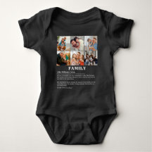 Gepersonaliseerde 6 foto collage familie definitie