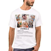 Gepersonaliseerde 6 foto collage familie definitie