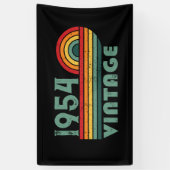 Gepersonaliseerde 70e verjaardagscadeaus spandoek (Verticaal)