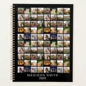 Gepersonaliseerde 80 Fotocollage Planner (Voorkant)