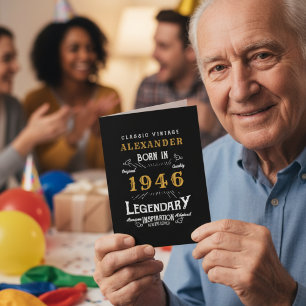 Gepersonaliseerde 80e verjaardag Geboren in 1942 Kaart