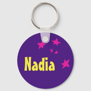 Gepersonaliseerde 80s 90s Stijl Sterren Koel Ontwe Sleutelhanger
