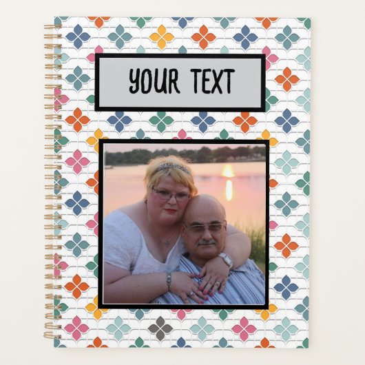 Gepersonaliseerde 8,5 bij 11 in planner (Voorkant)