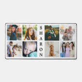 Gepersonaliseerde 8-foto Afbeelding Desk Mat (Voorkant)