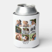 Gepersonaliseerde 9 Photo Collage Sjabloon voor ko Blikjeskoeler (Blikje Voorkant)