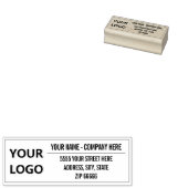 Gepersonaliseerde aangepaste adresstempel ontwerp  	rubberstempel (Gestempeld)