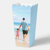 Gepersonaliseerde Aangepaste Foto Popcorn dozen Bedankdoosjes (Achterkant)