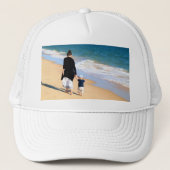 Gepersonaliseerde Aangepaste Foto Uw Trucker Hoed Trucker Pet (Voorkant)