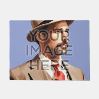 Gepersonaliseerde aangepaste fotogebied tapijt vie deurmat