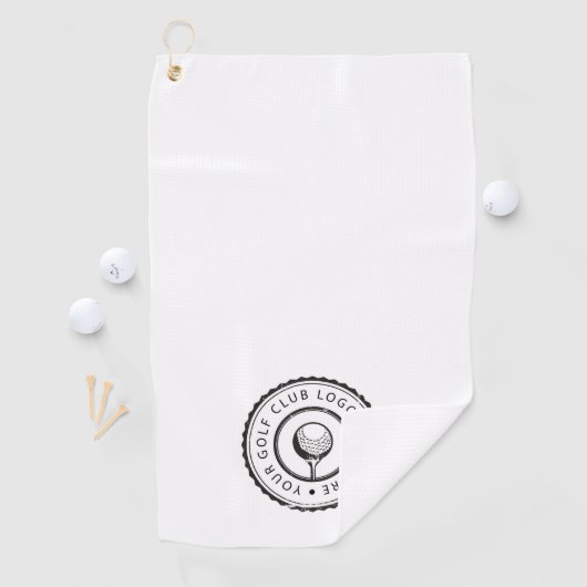Gepersonaliseerde aangepaste golfclub Logo Golfhanddoek (Insitu)