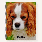 Gepersonaliseerde aangepaste Hondenliefhebber huis Notitieboek (Voorkant)
