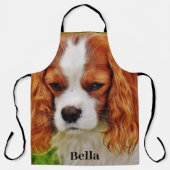 Gepersonaliseerde aangepaste Hondenliefhebber huis Schort (Voorkant)