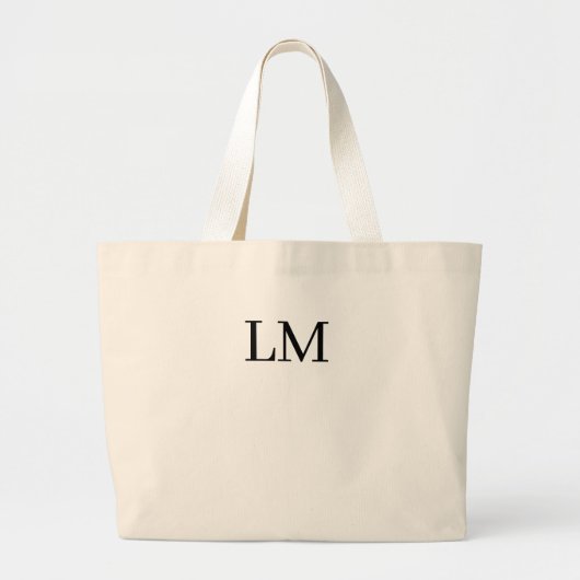 Gepersonaliseerde aangepaste keten|canvas canvas t grote tote bag (Voorkant)