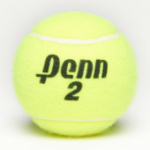 Gepersonaliseerde aangepaste moderne lettertype pa tennisballen (Achterkant)