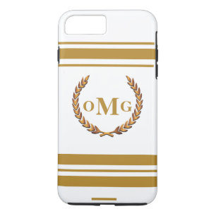 Gepersonaliseerde aangepaste monogram Logo iPhone 8 Plus / 7 Plus Hoesje