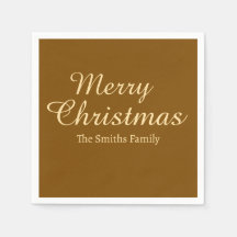 Gepersonaliseerde aangepaste naam Modern Merry Chr
