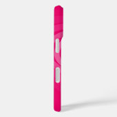 Gepersonaliseerde Aangepaste Naam Roze Hart iPhone Case-Mate iPhone Case (Achterkant / Rechts)