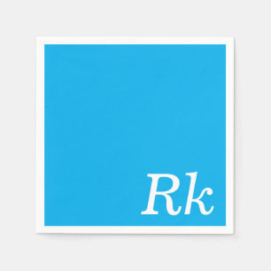 Gepersonaliseerde aangepaste naam Stijlvol Modern Servet