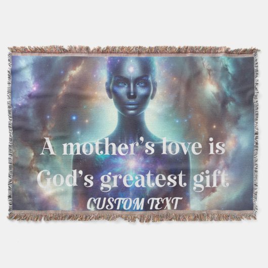 Gepersonaliseerde aangepaste naamdeken deken (Voorkant)