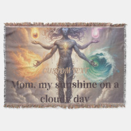 Gepersonaliseerde aangepaste naamdeken deken