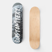 Gepersonaliseerde aangepaste skateboard fractal me (Voorkant)
