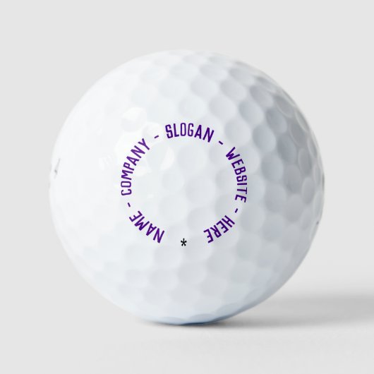 Gepersonaliseerde aangepaste tekst Uw postzegels G Golfballen (Voorkant)