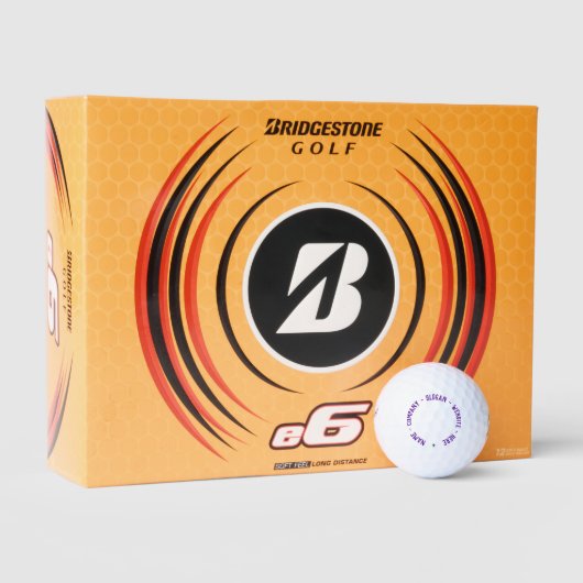 Gepersonaliseerde aangepaste tekst Uw postzegels G Golfballen (Verpakking)