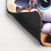 Gepersonaliseerde aangepaste uw eigen foto Hallowe Muismat (Hoek)