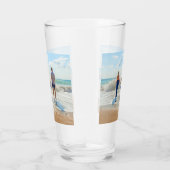 Gepersonaliseerde aangepaste uw fotoglas glas (Rechts)