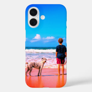 Gepersonaliseerde Aangepaste Uw Huisdier Foto iPho iPhone 16 Hoesje
