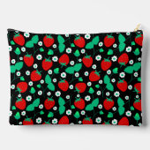 Gepersonaliseerde aardbei en Daisy Flowers Etui (Achterkant)