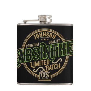 Gepersonaliseerde Absinthe Herbal Spirit Liquor La Heupfles
