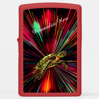 Gepersonaliseerde Abstracte Neon Lights Zee Schild
