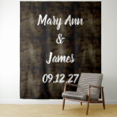 Gepersonaliseerde achtergrond van het Hout van de  Wandkleed (In situ)