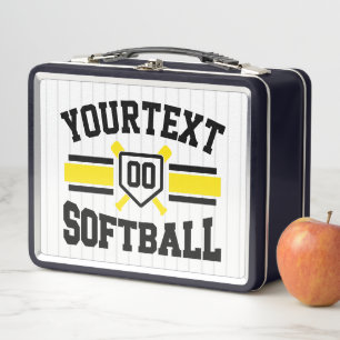 Gepersonaliseerde ADD NAAM Softball Speler Varsity