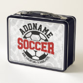 Gepersonaliseerde ADD NAAM Voetbalspeler Team Stro (Achterkant)