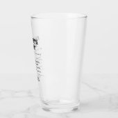 Gepersonaliseerde administratieve assistent grappi glas (Links)