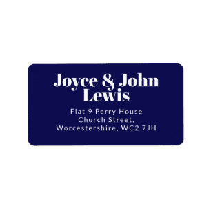 Gepersonaliseerde adres Stickers