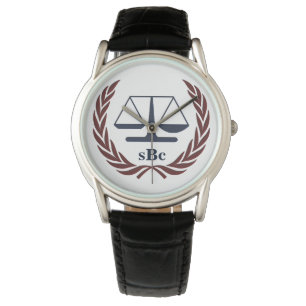 Gepersonaliseerde advocatencadeaus horloge