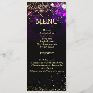 Gepersonaliseerde Afro-Amerikaanse vrouw Menu