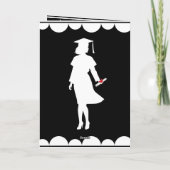 Gepersonaliseerde Afstuderen Kaarten voor Dochter (Achterkant)