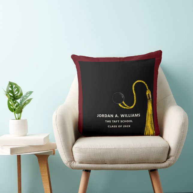 Gepersonaliseerde Afstuderen Keepomwille Cadeaus Kussen (Stoel)