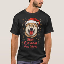 Gepersonaliseerde Akita Inu Hond Liefde Kerstmis
