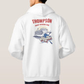 Gepersonaliseerde Alaskan Cruise Matching Group Al Hoodie (Achterkant)