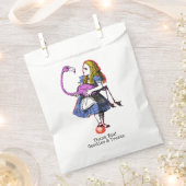 Gepersonaliseerde Alice in Wonderland Bedankzakje (Geknipt)