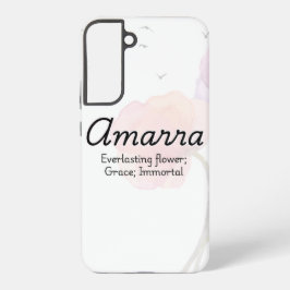 Gepersonaliseerde Amarra telefoonhoes Samsung Galaxy Hoesje