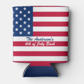 Gepersonaliseerde American Flag Koelbox Blikjeskoeler (Voorkant)