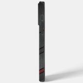 Gepersonaliseerde Amerikaanse Basket Ball Nummer & Case-Mate iPhone Case (Achterkant / Links)