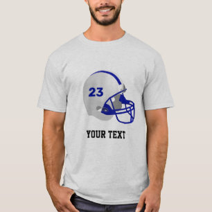 Gepersonaliseerde Amerikaanse Football helm T-shirt