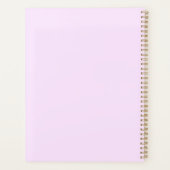 Gepersonaliseerde Amerikaanse mousserende Afrikaan Planner (Achterkant)